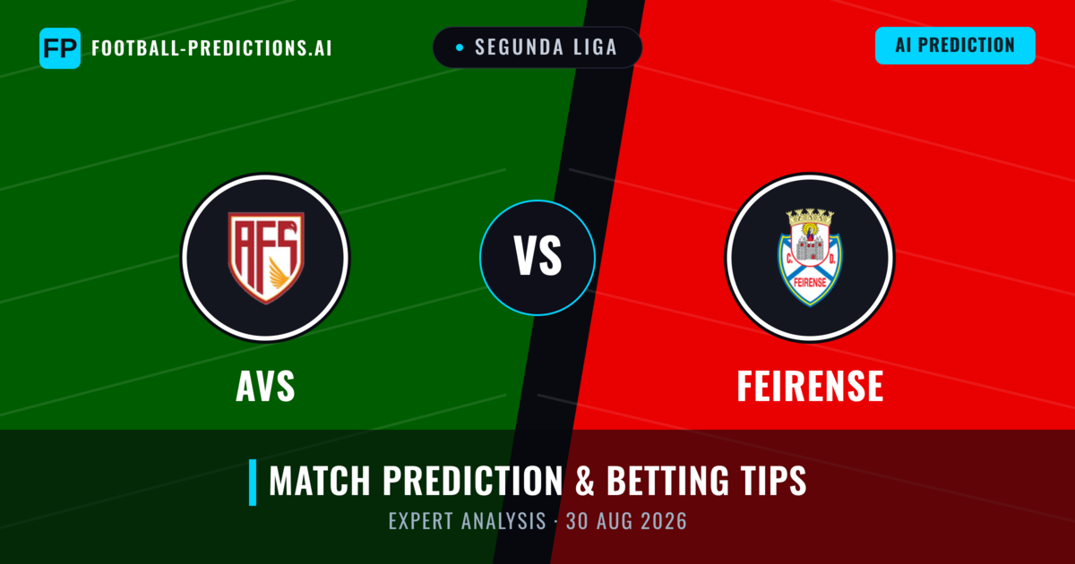 AVS vs Feirense — match prediction & preview