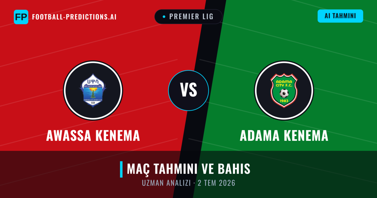 Awassa Kenema - Adama Kenema — maç tahmini ve önizleme