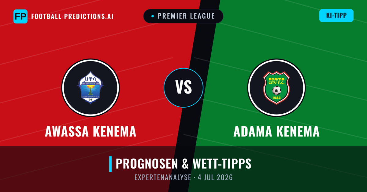 Awassa Kenema vs Adama Kenema — Prognose und Spielvorschau