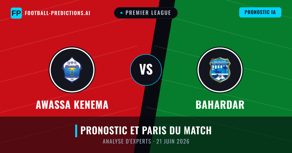 Awassa Kenema vs Bahardar — pronostic et avant-match