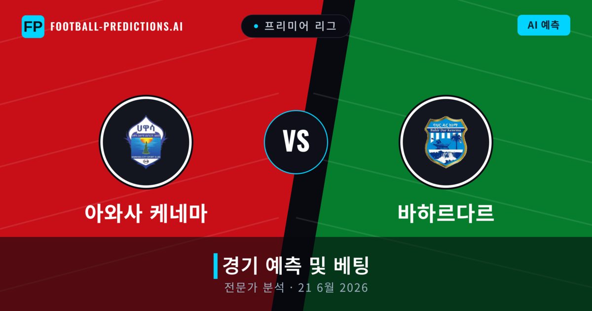 아와사 케네마 대 바하르다르 — 경기 예측 및 프리뷰