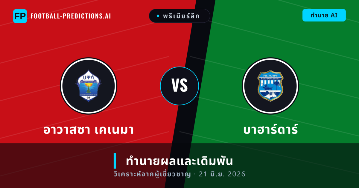 อาวาสซา เคเนมา พบ บาฮาร์ดาร์ — ทำนายผลและพรีวิวการแข่งขัน