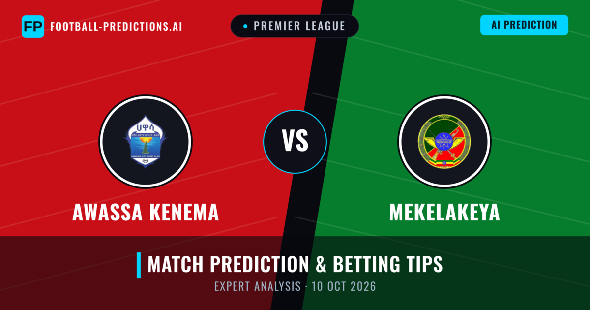Awassa Kenema vs Mekelakeya — match prediction & preview
