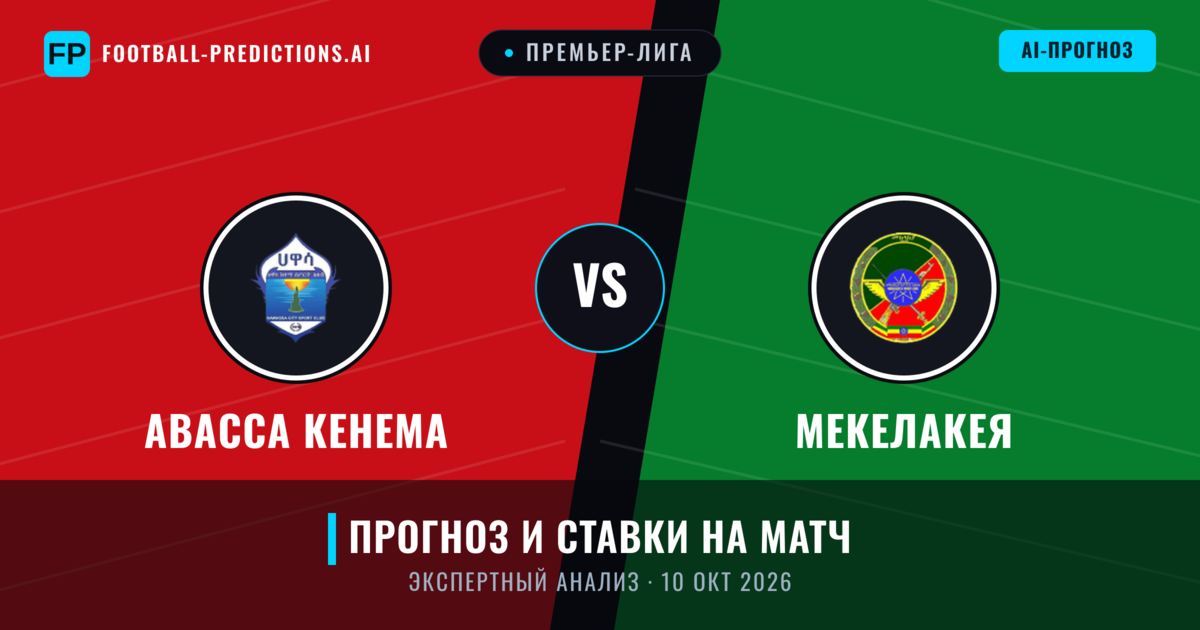 Авасса Кенема – Мекелакея — прогноз и превью матча