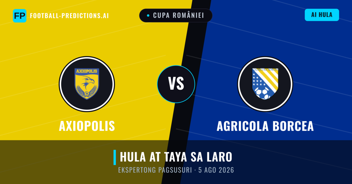 Axiopolis vs Agricola Borcea — hula at preview ng laban