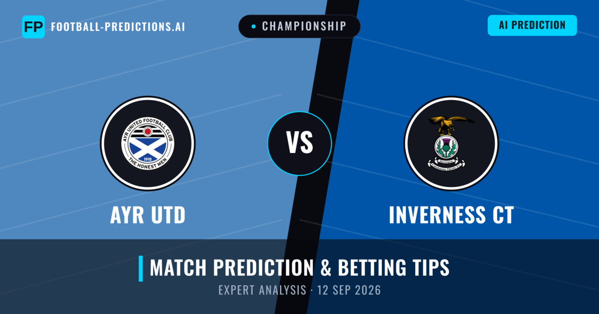 Ayr Utd vs Inverness CT — match prediction & preview