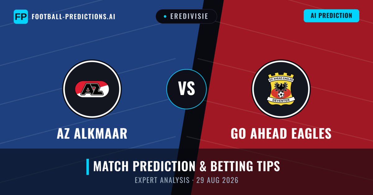 AZ Alkmaar vs GO Ahead Eagles — match prediction & preview