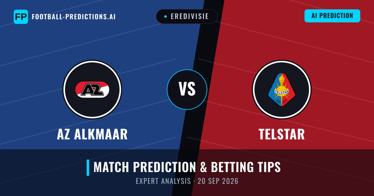 AZ Alkmaar vs Telstar — match prediction & preview