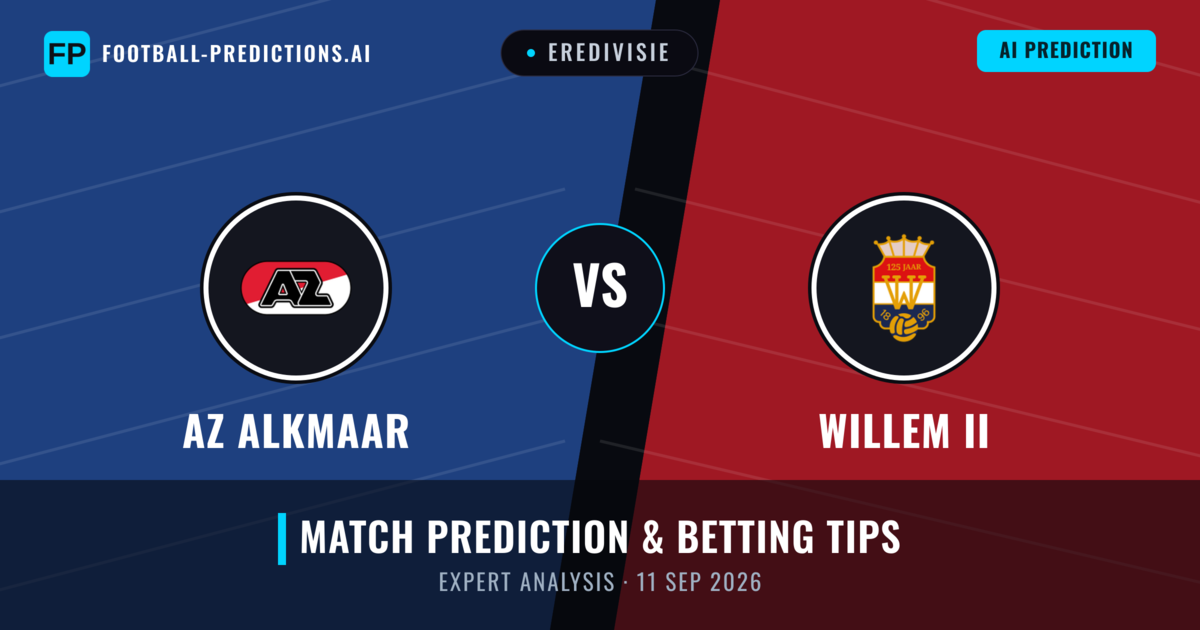 AZ Alkmaar vs Willem II — match prediction & preview