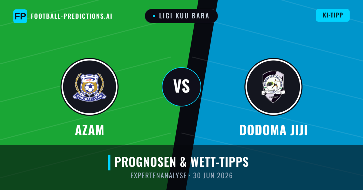 Azam vs Dodoma Jiji — Prognose und Spielvorschau