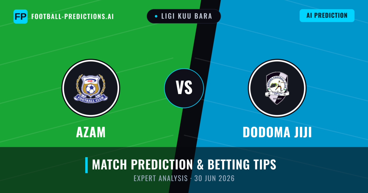 Azam vs Dodoma Jiji — match prediction & preview