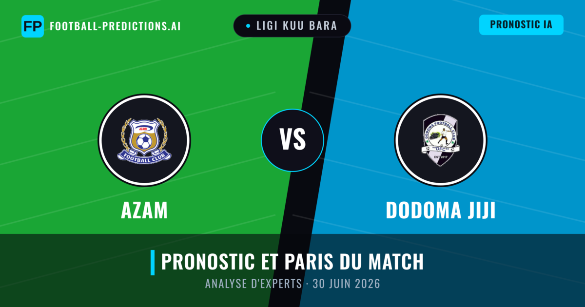 Azam vs Dodoma Jiji — pronostic et avant-match