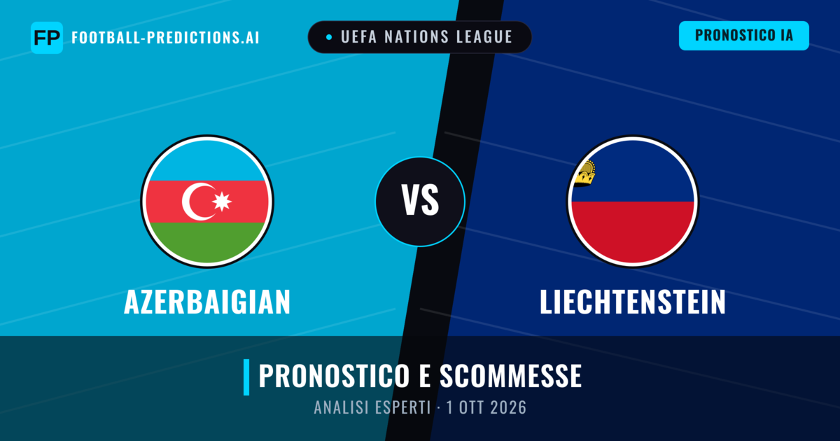 Azerbaigian vs Liechtenstein — pronostico e anteprima del match