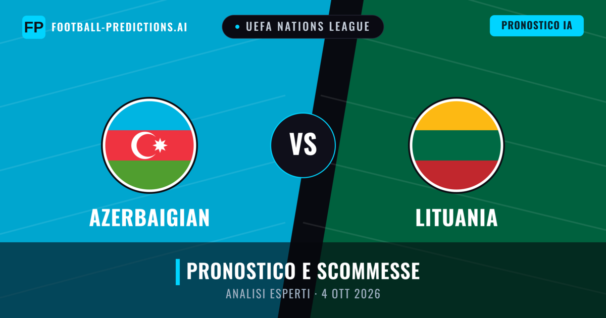 Azerbaigian vs Lituania — pronostico e anteprima del match