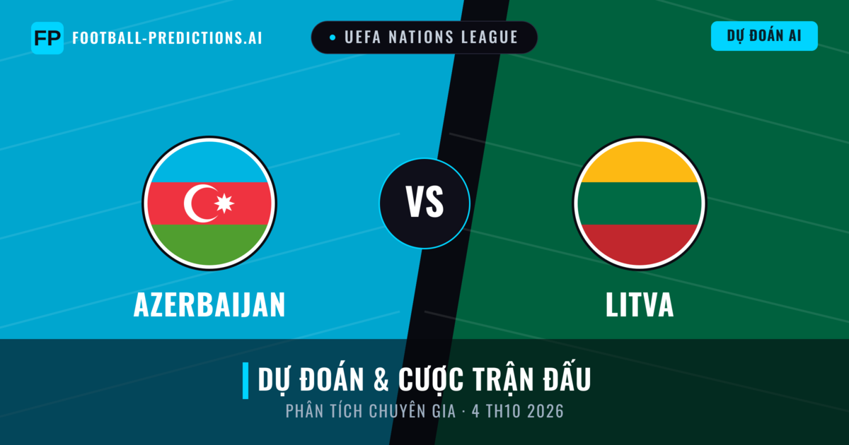 Azerbaijan vs Litva — dự đoán và xem trước trận đấu
