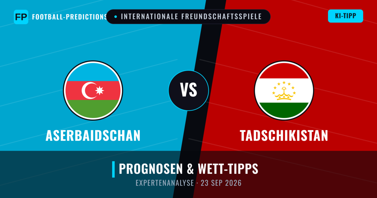 Aserbaidschan vs Tadschikistan — Prognose und Spielvorschau