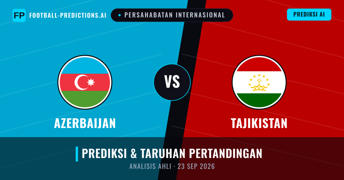 Azerbaijan vs Tajikistan — prediksi dan pratinjau pertandingan
