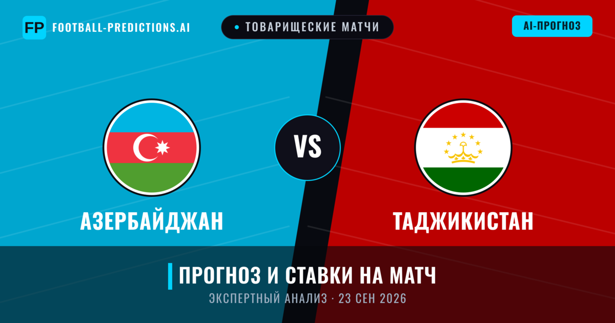 Азербайджан – Таджикистан — прогноз и превью матча