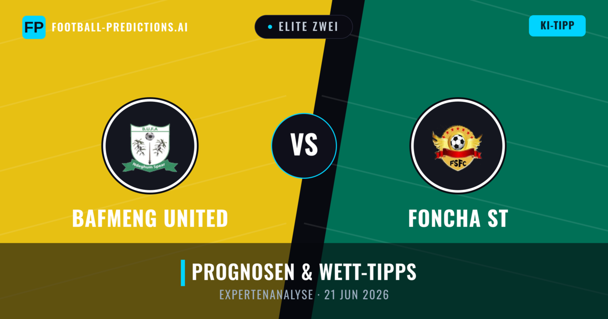 Bafmeng United vs Foncha ST — Prognose und Spielvorschau