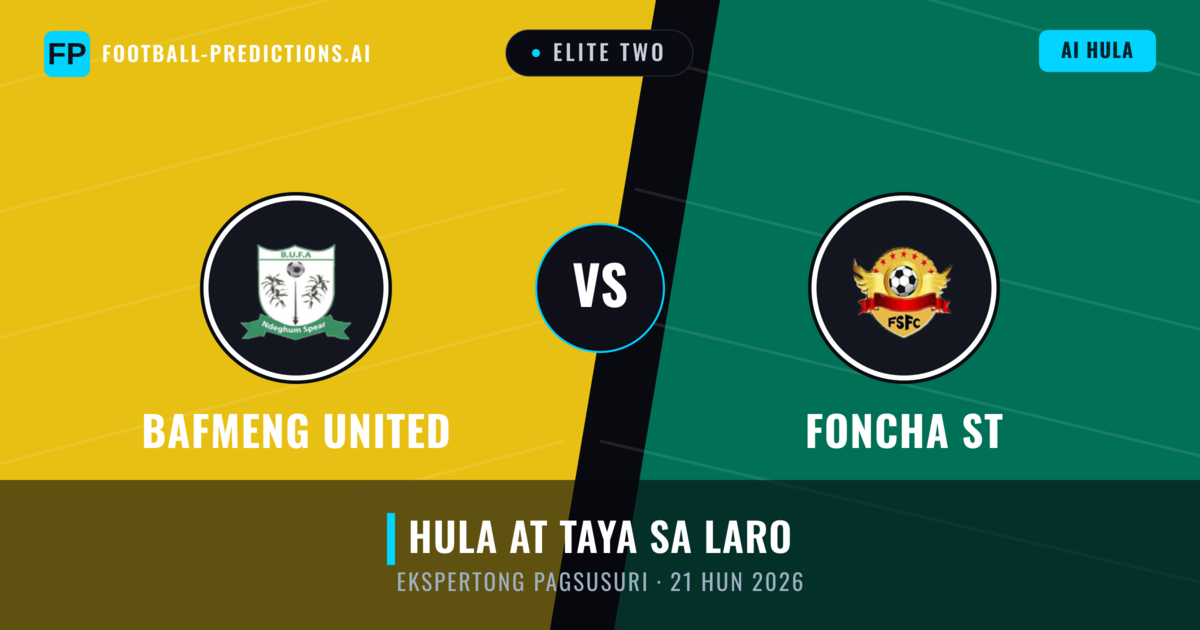 Bafmeng United vs Foncha ST — hula at preview ng laban