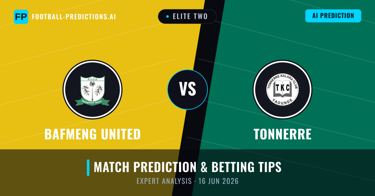 Bafmeng United vs Tonnerre — match prediction & preview