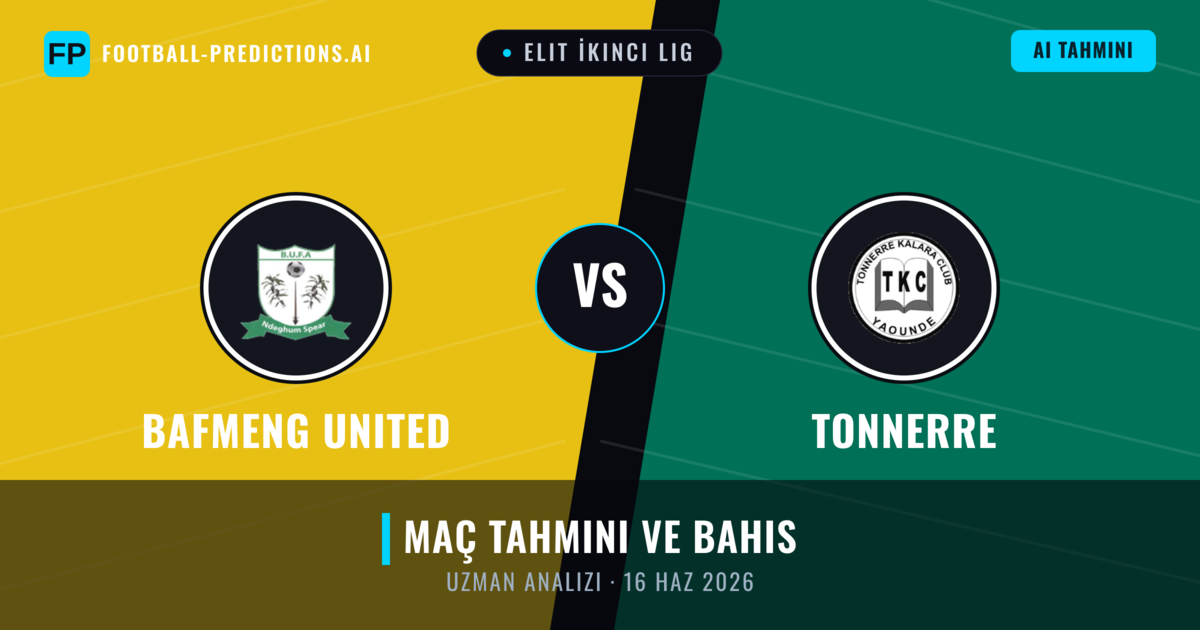 Bafmeng United - Tonnerre — maç tahmini ve önizleme