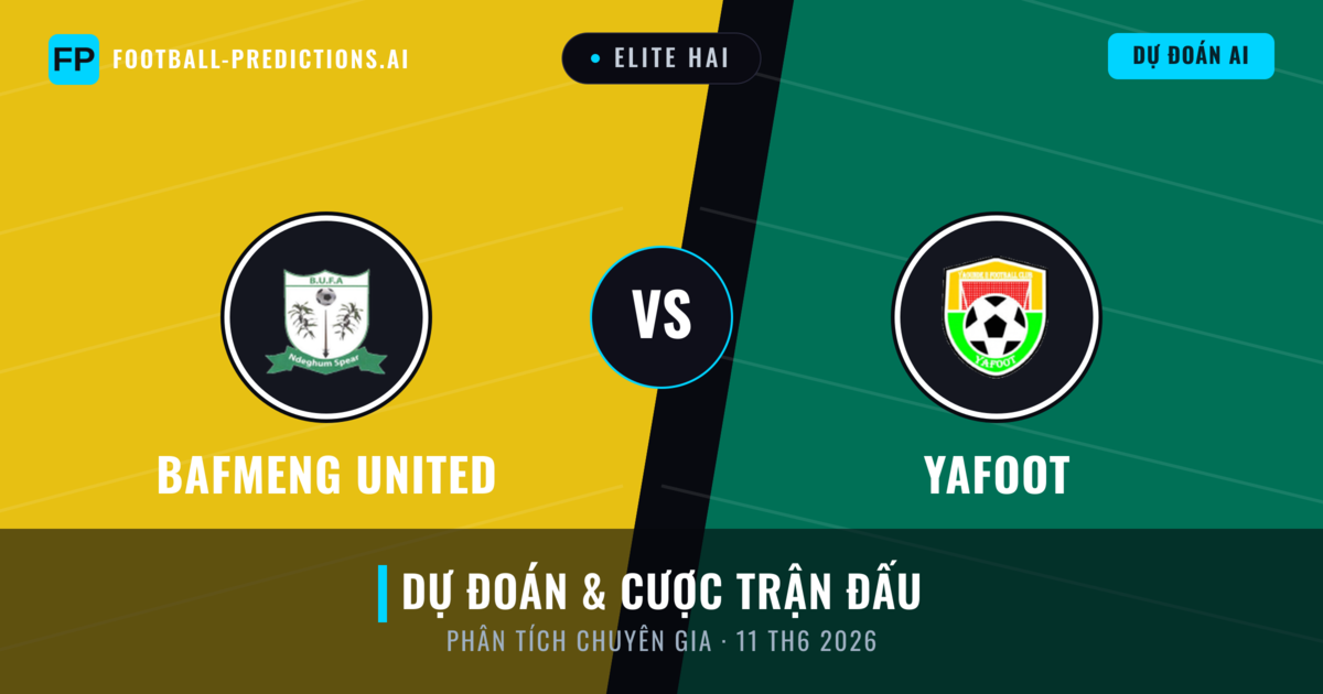 Bafmeng United vs Yafoot — dự đoán và xem trước trận đấu