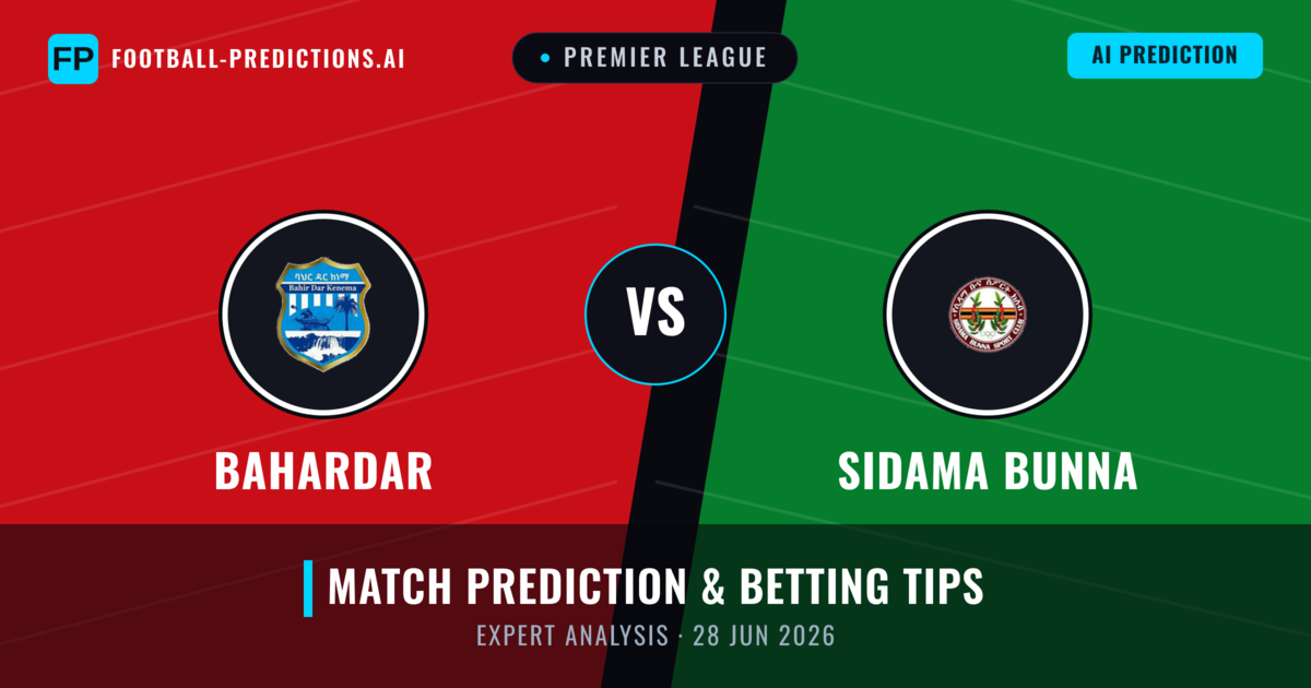 Bahardar vs Sidama Bunna — match prediction & preview
