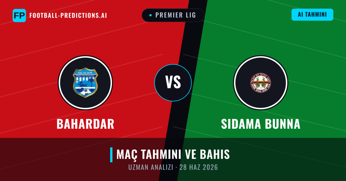 Bahardar - Sidama Bunna — maç tahmini ve önizleme