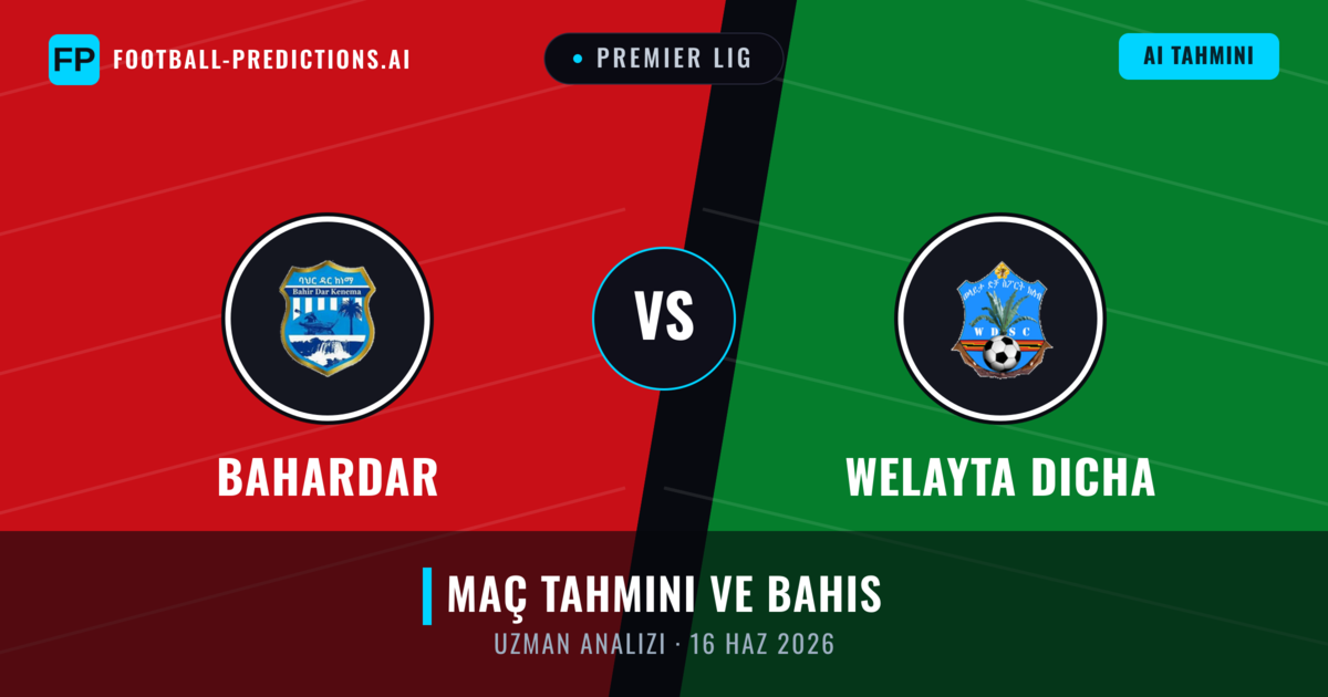 Bahardar - Welayta Dicha — maç tahmini ve önizleme