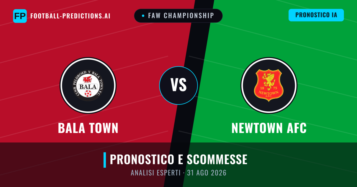 Bala Town vs Newtown AFC — pronostico e anteprima del match