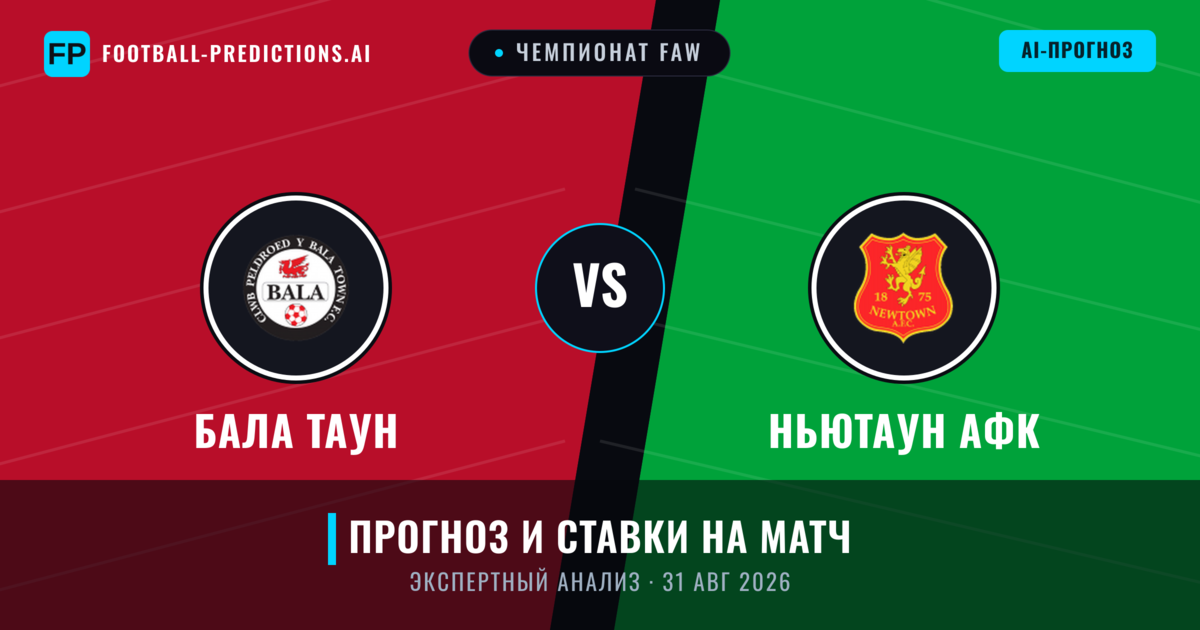 Бала Таун – Ньютаун АФК — прогноз и превью матча