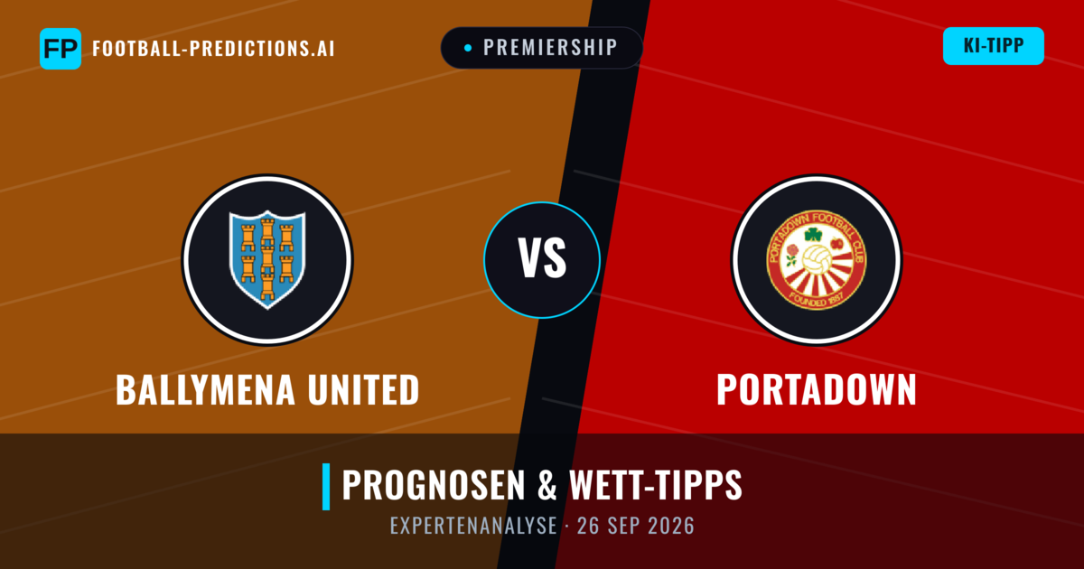 Ballymena United vs Portadown — Prognose und Spielvorschau