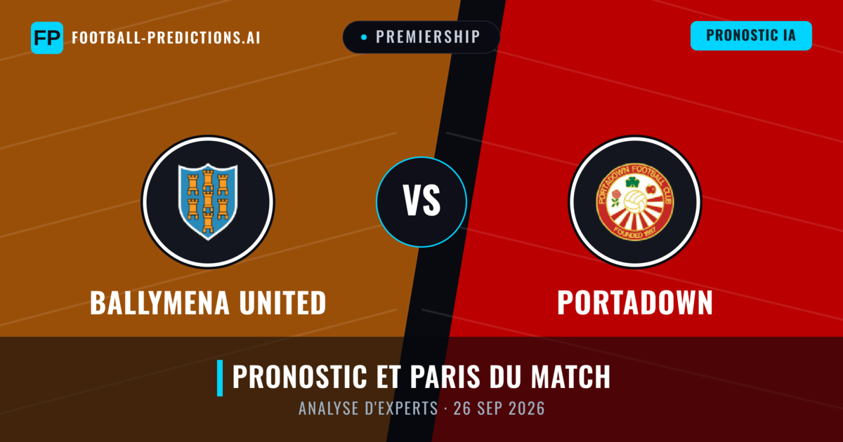 Ballymena United vs Portadown — pronostic et avant-match