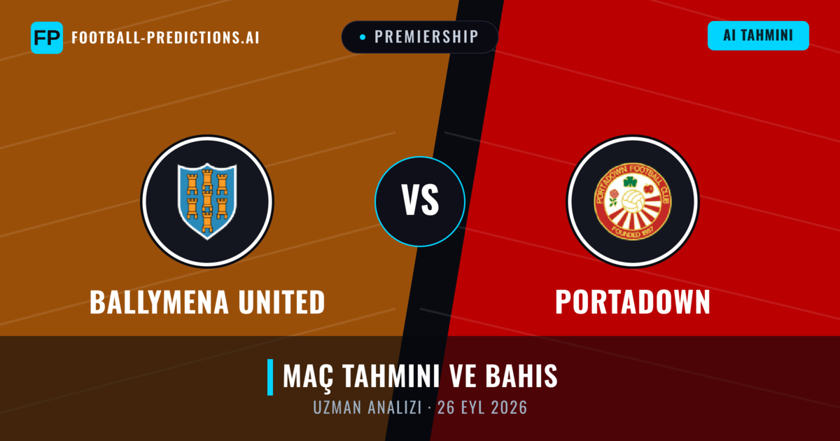 Ballymena United - Portadown — maç tahmini ve önizleme