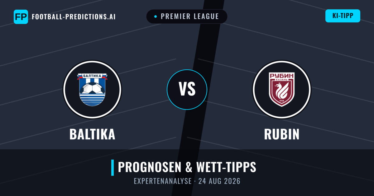 Baltika vs Rubin — Prognose und Spielvorschau