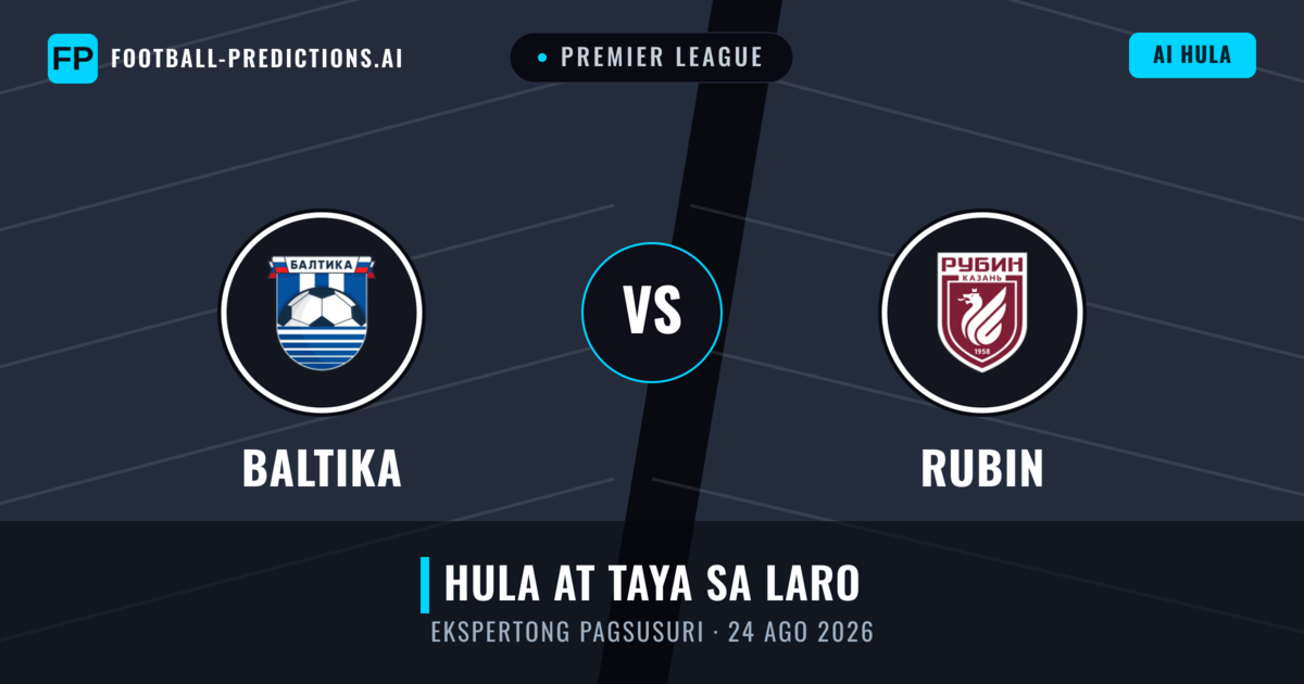 Baltika vs Rubin — hula at preview ng laban