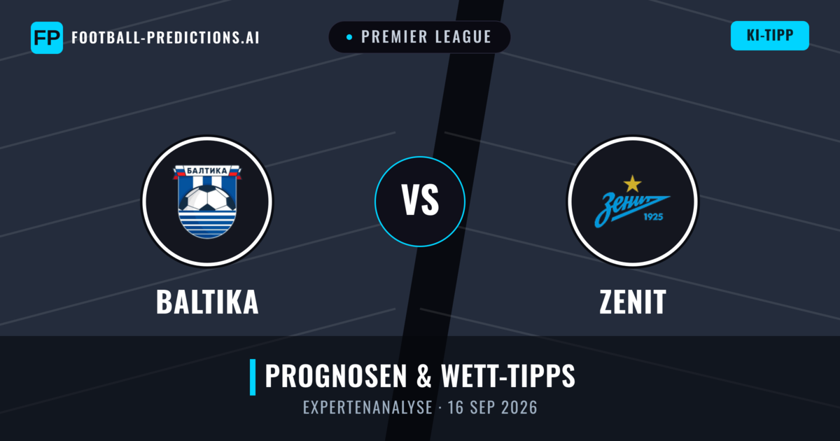 Baltika vs Zenit — Prognose und Spielvorschau