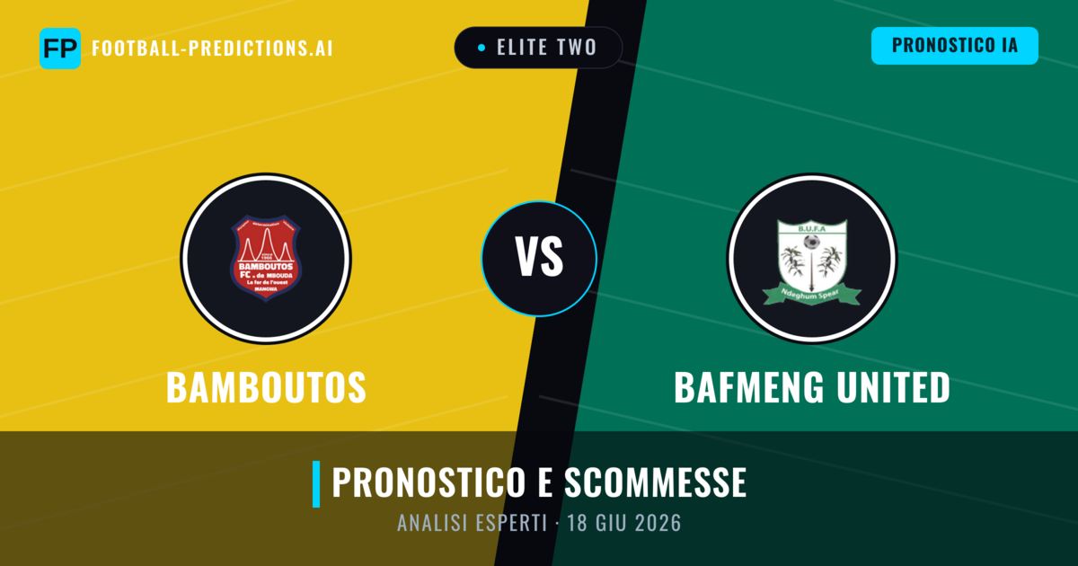 Bamboutos vs Bafmeng United — pronostico e anteprima del match