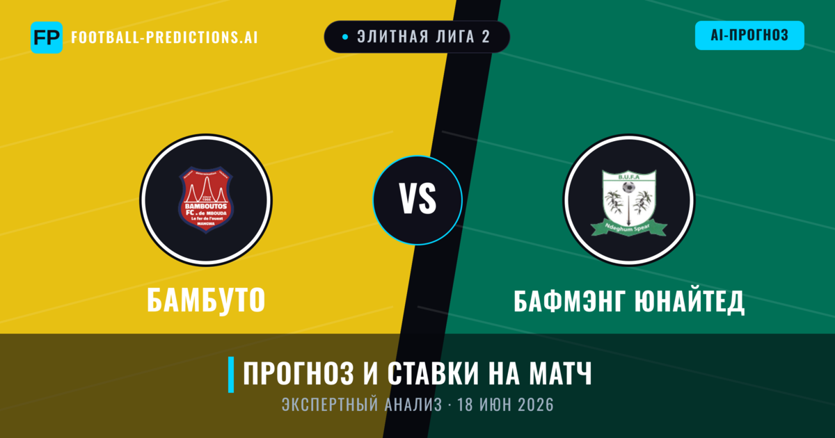 Бамбуто – Бафмэнг Юнайтед — прогноз и превью матча