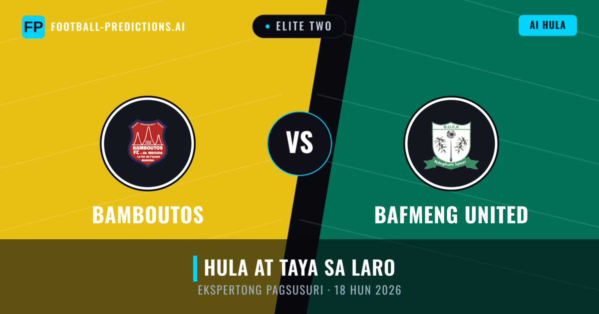 Bamboutos vs Bafmeng United — hula at preview ng laban