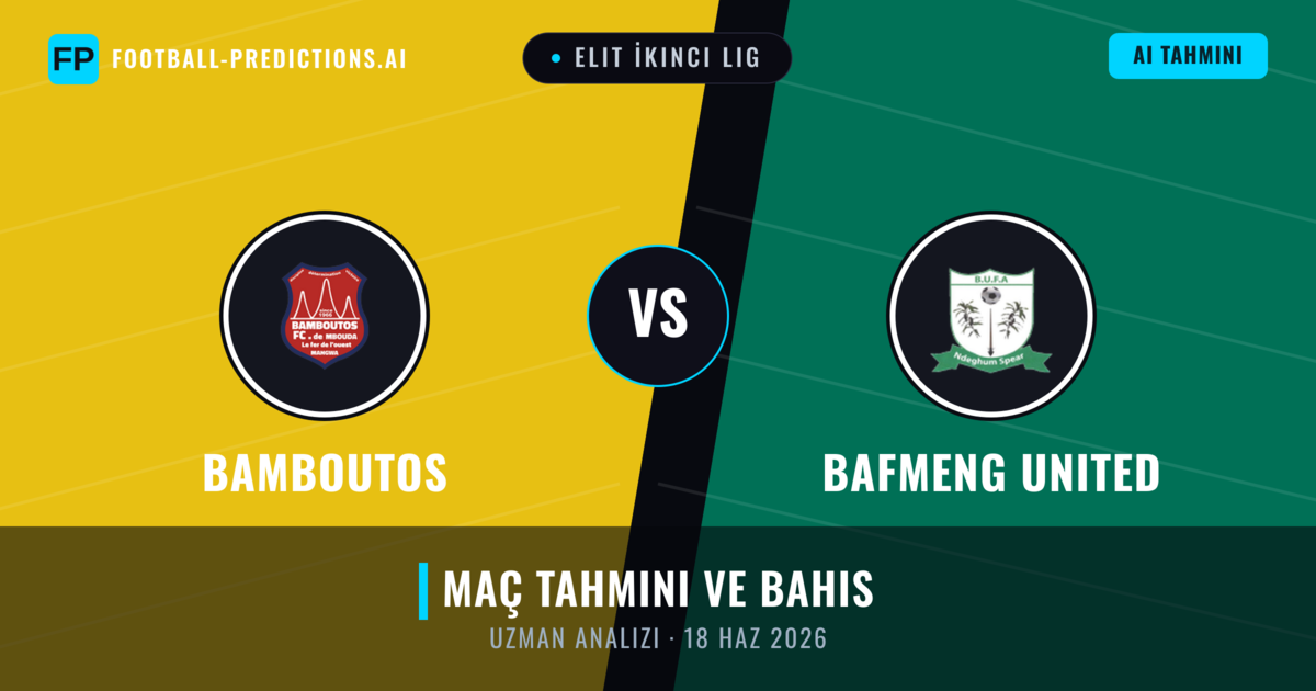Bamboutos - Bafmeng United — maç tahmini ve önizleme