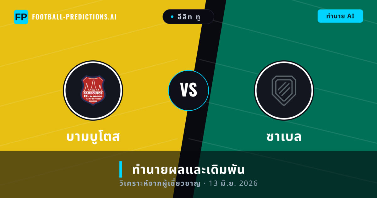 บามบูโตส พบ ซาเบล — ทำนายผลและพรีวิวการแข่งขัน