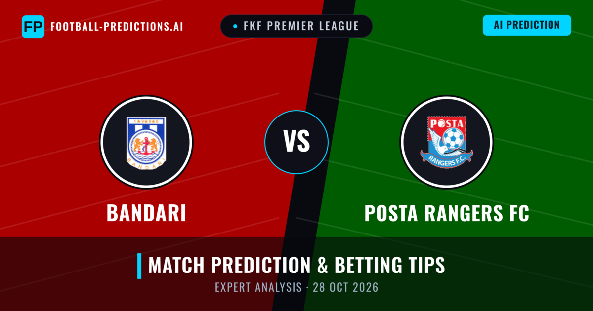 Bandari vs Posta Rangers FC — match prediction & preview