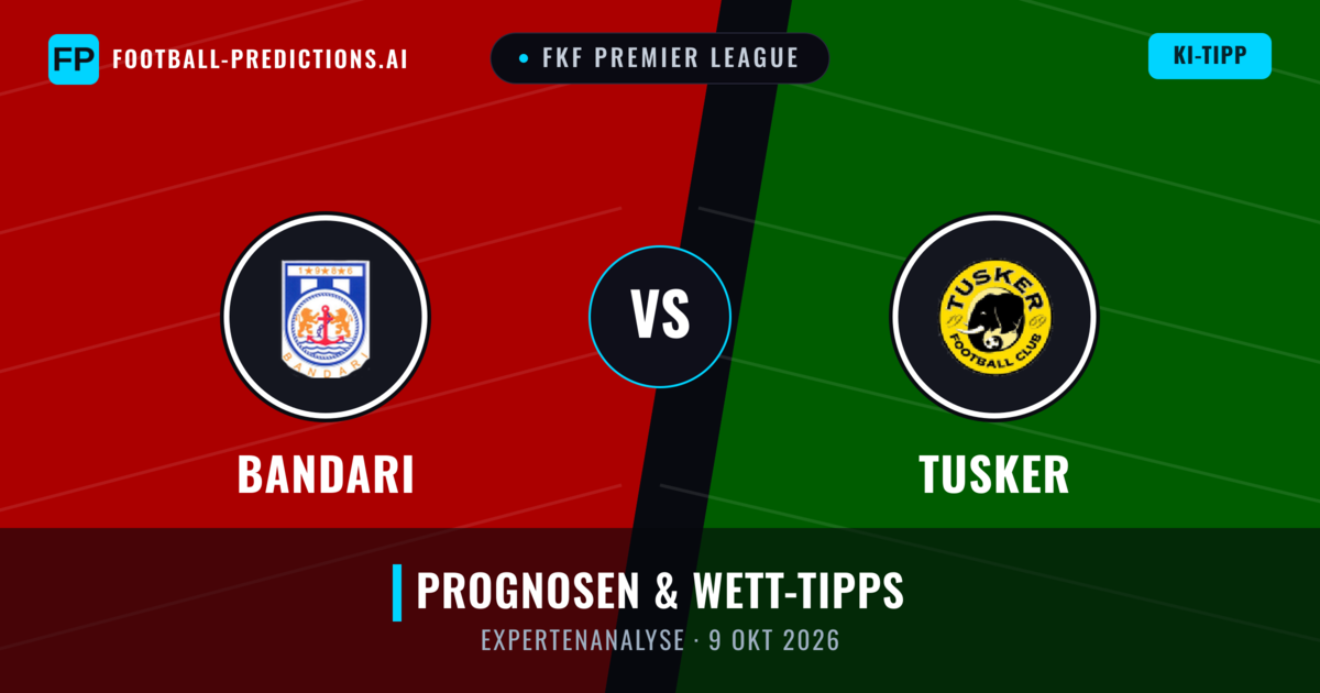 Bandari vs Tusker — Prognose und Spielvorschau