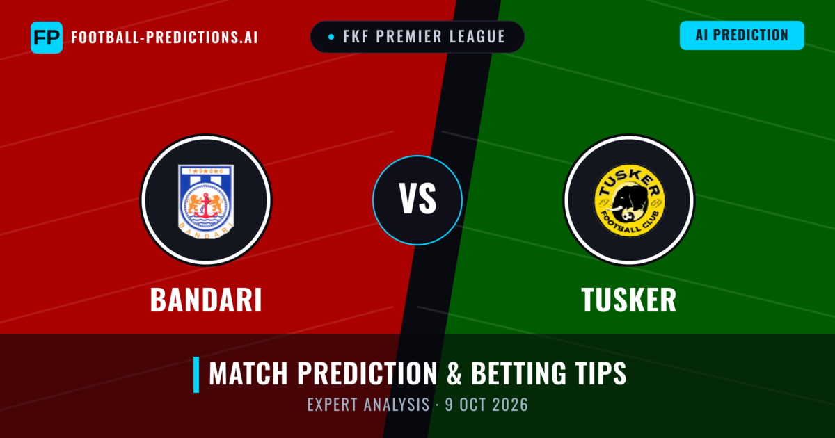 Bandari vs Tusker — match prediction & preview