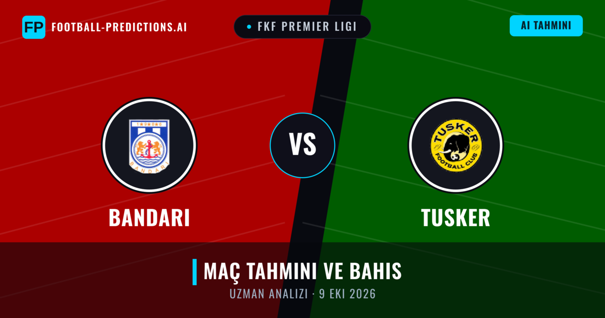 Bandari - Tusker — maç tahmini ve önizleme