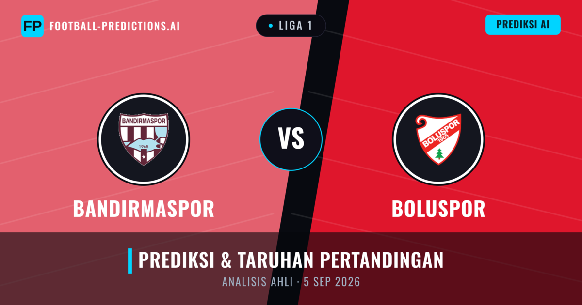 Bandırmaspor vs Boluspor — prediksi dan pratinjau pertandingan
