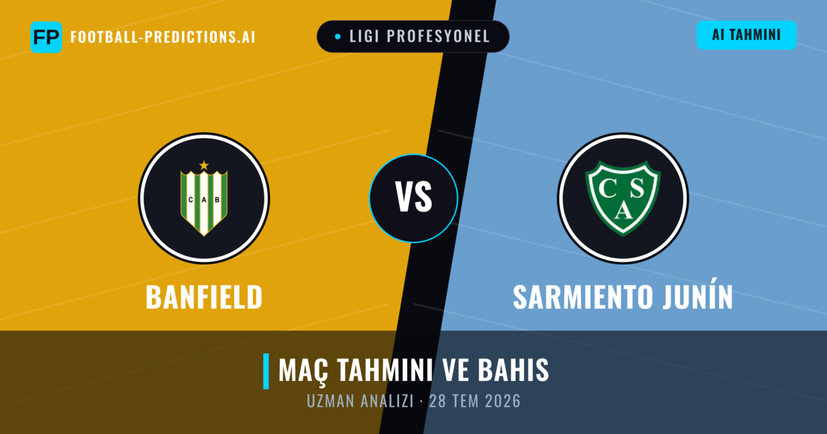 Banfield - Sarmiento Junín — maç tahmini ve önizleme