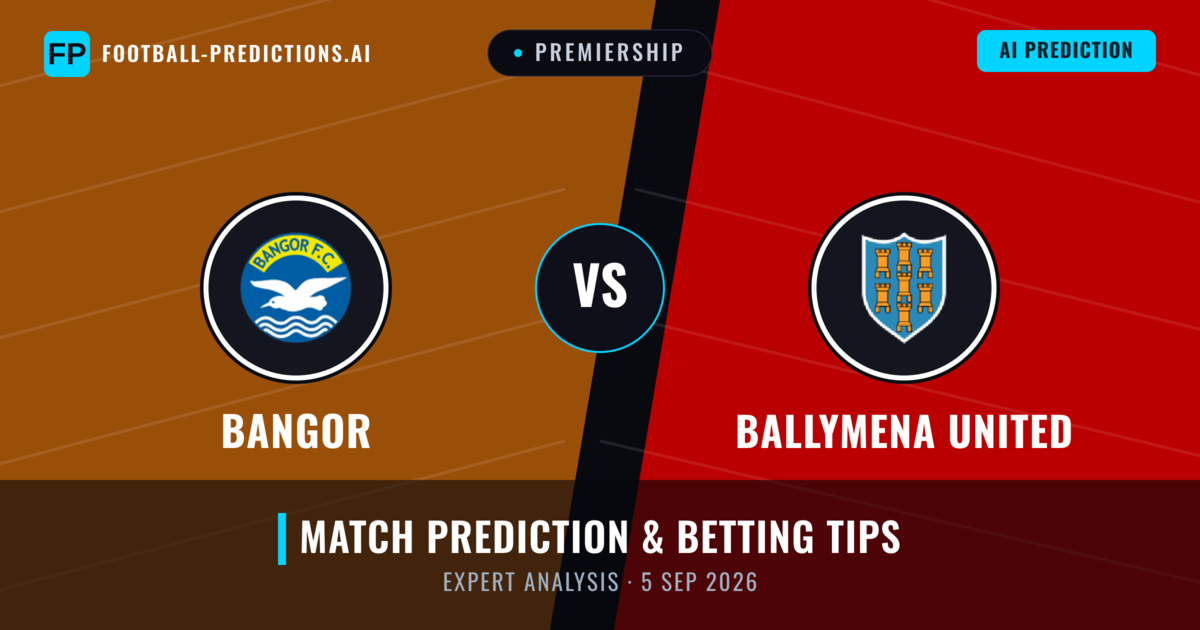 Bangor vs Ballymena United — match prediction & preview